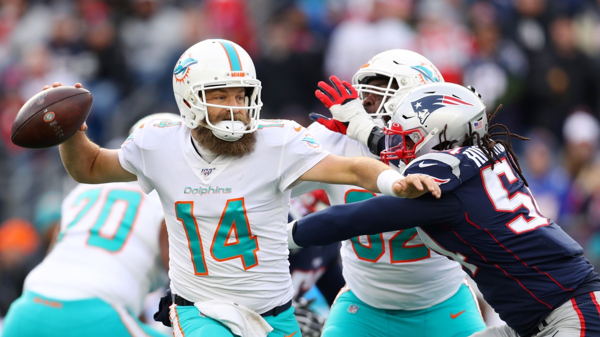 Dolphins vs. Patriots - Ryan Fitzpatrick